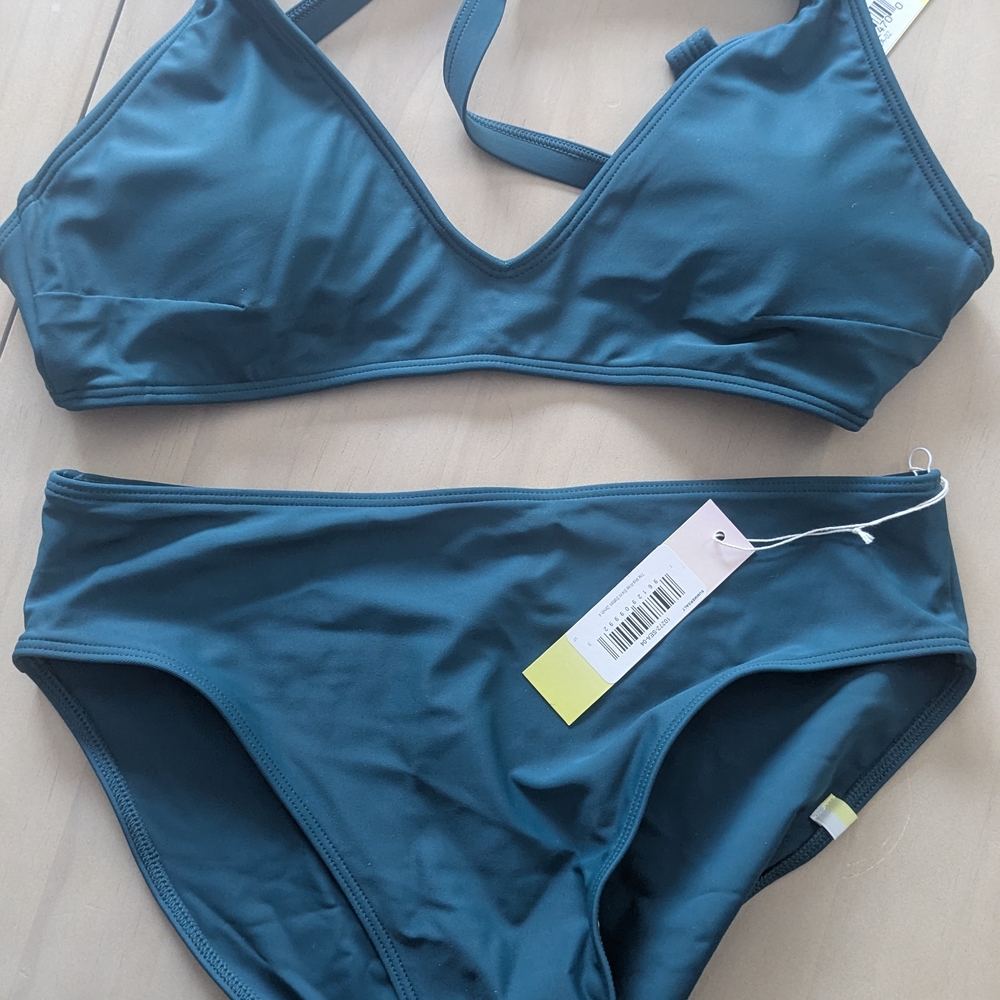 Summersalt Teal Bikini Set